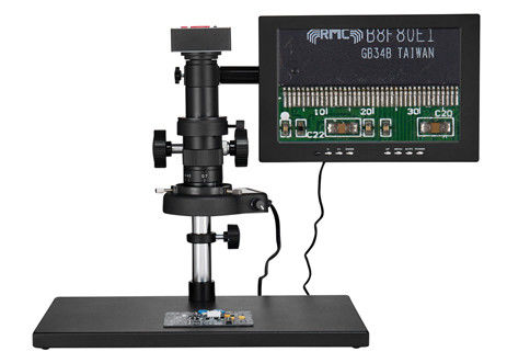 Industrie 16MP HDMI-kompatibles optisches Video-Digital Mikroskop PWBs mit 10 Zoll Lcd-Schirm