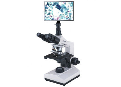 Binokularer Student Biological Microscope Compound weiße LED 10X 100X