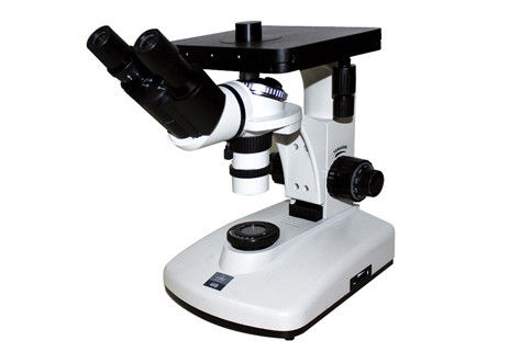 Qualität  Binocular 6V 12W Inverted Optical Microscope Compound Metallurgical 100X 1250X Fabrik