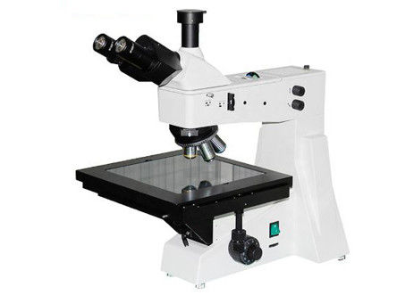 Getriebe-optisches Mikroskop DICs 20x 10x, das WF10X/22mm Trinocular polarisiert
