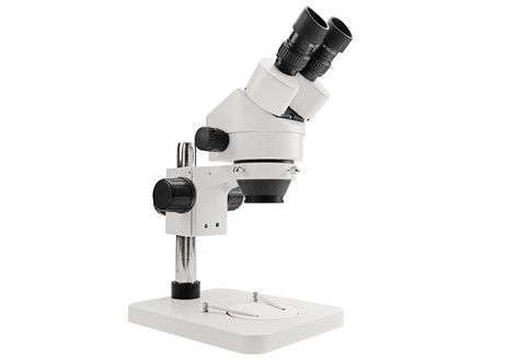 WF10X 45X führte Stereomikroskop-Biologie-Metallographie des Lampen-Mikroskop-Stereolauten summens