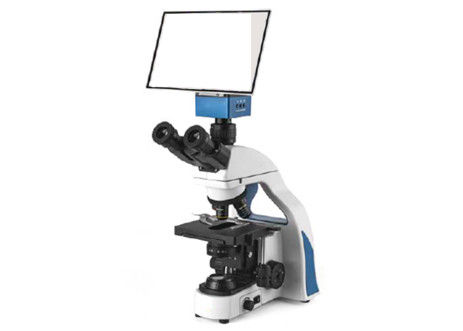 Mikroskop Trinocular 10X 20X Digital mit Lcd-Schirm-tragbarem weißem