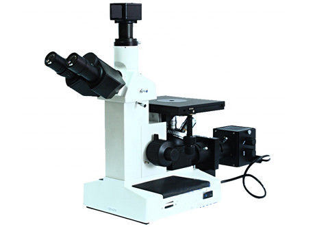 Trinocular wandelte optisches Mikroskop biologische Halogen-Lampe PL L40X WF10X um