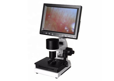 Laborbiologisches Mikroskop der Nagel-Falten-400X mit Lcd-Schirm 9 Zoll tragbar