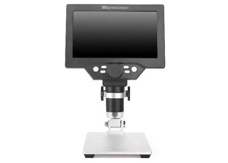 LCD Lichter 7 Zoll-drahtlose optische Digital-Mikroskop-12MP 1200X 8 LED