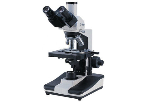 Phasen-Kontrast-Mikroskop 6V 20W Trinocular wandelte vierfachen Nosepiece um