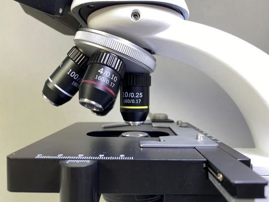 Monocular biologisches Mikroskop 1000X mit Dunkelfeld-Polarisierungswahlen