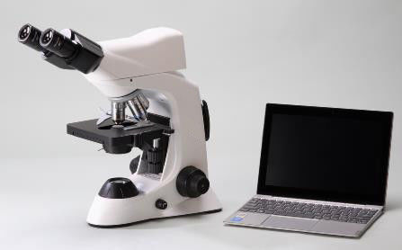 4 Laborbiologisches Mikroskop der Positions-40X mit mechanischem Stadium