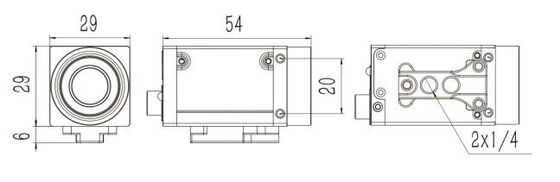 Mikroskop-Zusätze der Digitalkamera-USB3.0 mit maximaler Entschließung 4608 x 3288